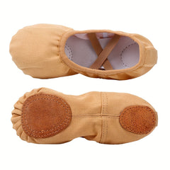 Women's Ballet Dance Shoes Cross Strap Lightweight Ballet Practice Shoes