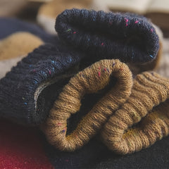 5 Pairs Winter Warm Thick Short Crew Socks for Men and Women