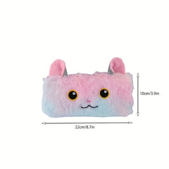 Unicorn Plush Coin Purse Large Capacity Stationery Bag