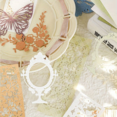 20pcs Retro Post Office Series Textured Paper for Collage
