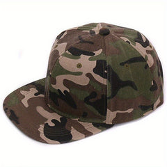 Camouflage Casual Baseball Cap Sunscreen Snap Back Hat Sports Dad Hats