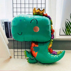 Dinosaur Cartoon Birthday Party Balloon Decor