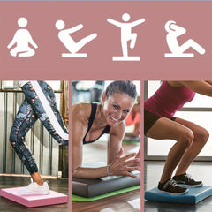 Balance Pad for Knee & Elbow Support - Non-Slip TPE Fitness Kneeling Pad