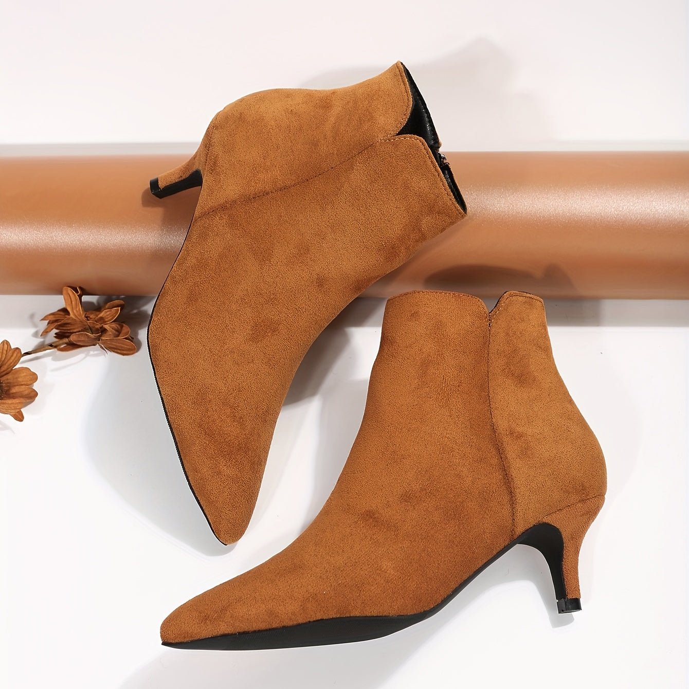 Women's Stiletto Heel Ankle Boots Point Toe Boots
