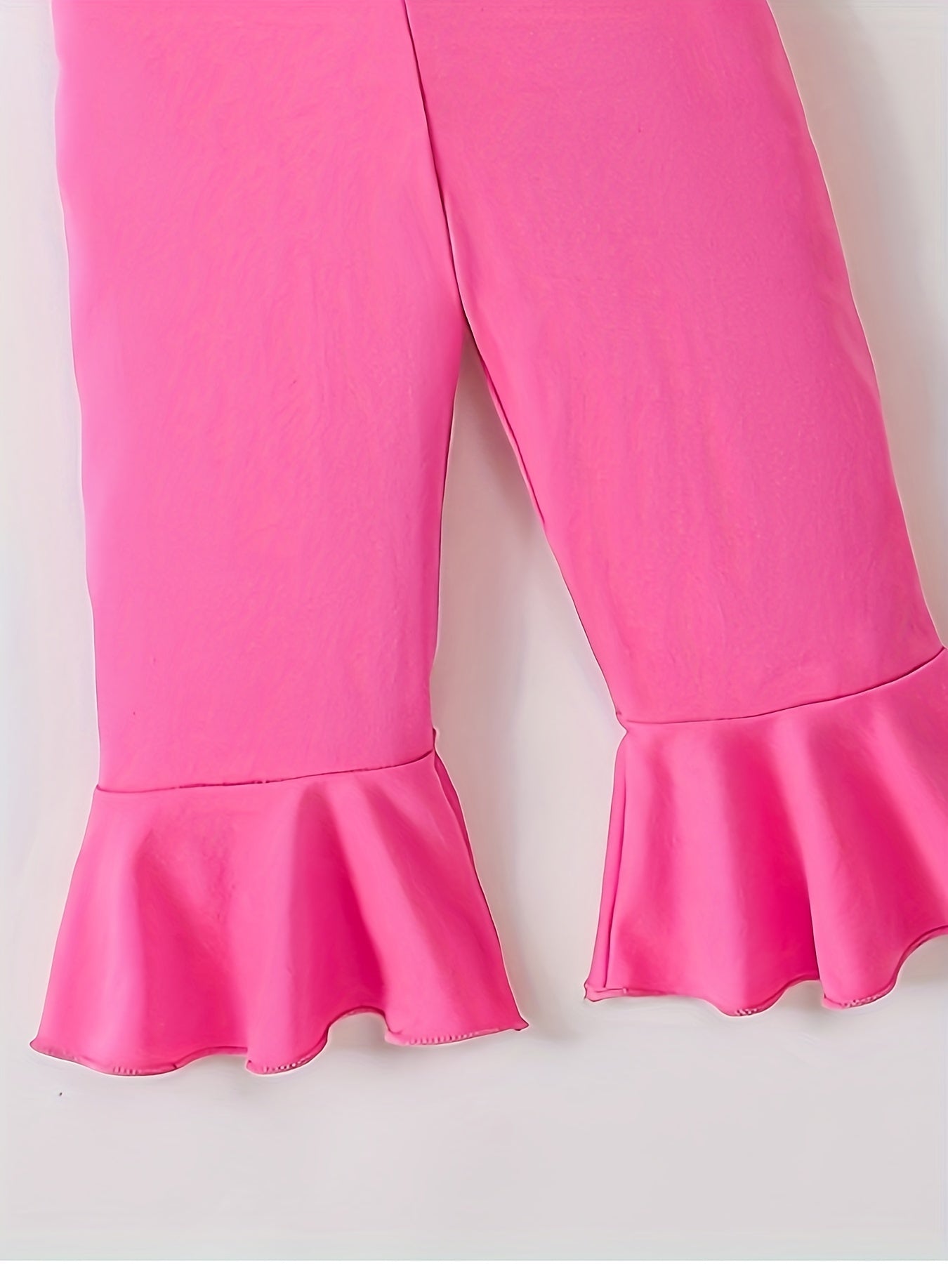 Toddler Baby Girls Stylish Halter Neck Wide Leg Jumpsuit