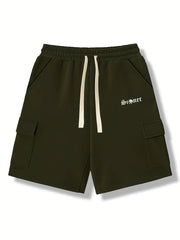 Men's Cargo Shorts With Large Pockets for Summer Casual Wear