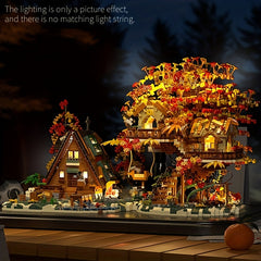 Autumn Tree House Small Building Block Set