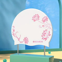 Silicone Swimming Cap Waterproof Anti-slip Elastic Swimming Accessories
