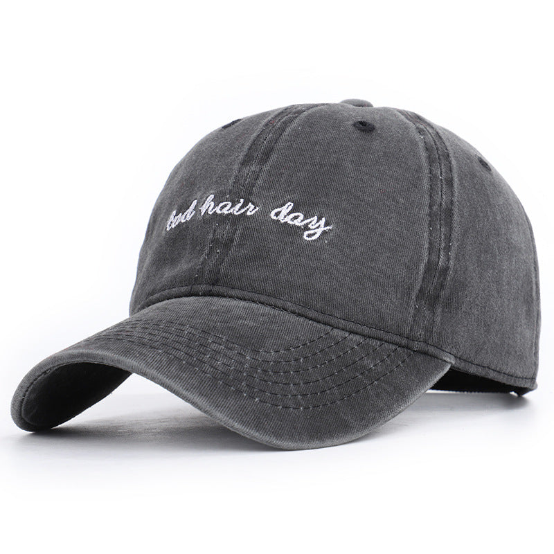Retro Embroidered Baseball Cap for Couple
