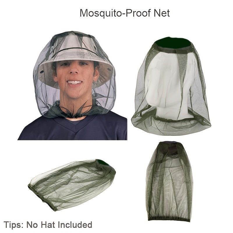 Beekeeping Hat with Camouflage Shawl and Mosquito Net