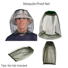 Beekeeping Hat with Camouflage Shawl and Mosquito Net