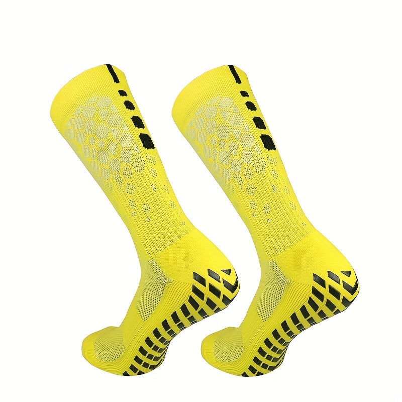 Breathable Sports Soccer Socks Compression Non-slip Silicone Outdoor Running
