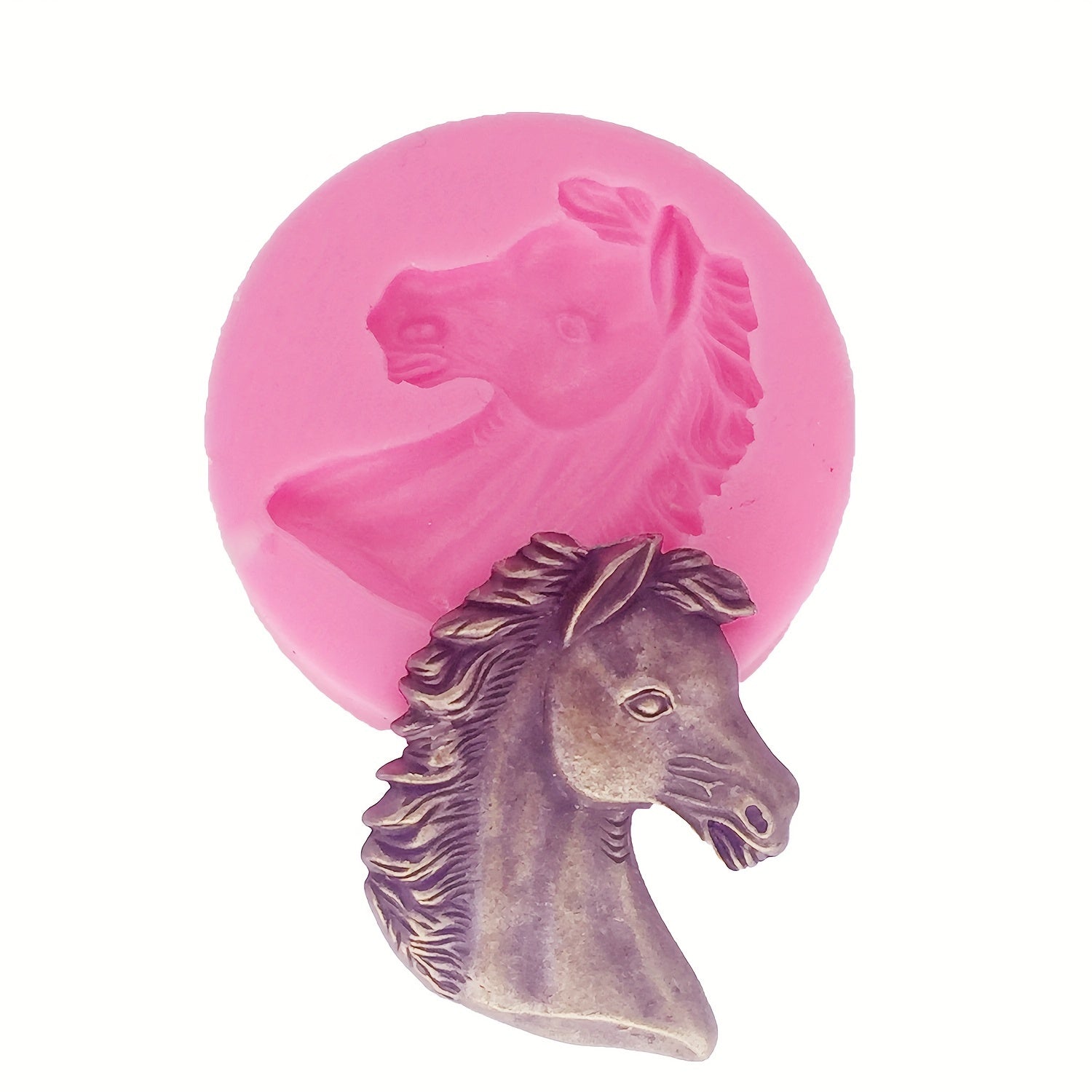 Silicone Horse Head Fondant Molds Cake Decorating Baking Tool