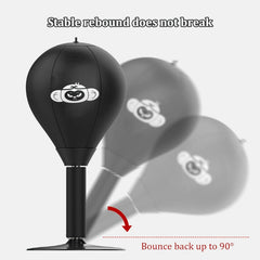 Desktop Punching Bag Boxing Speed Ball Suction Cup Relaxation Exercise