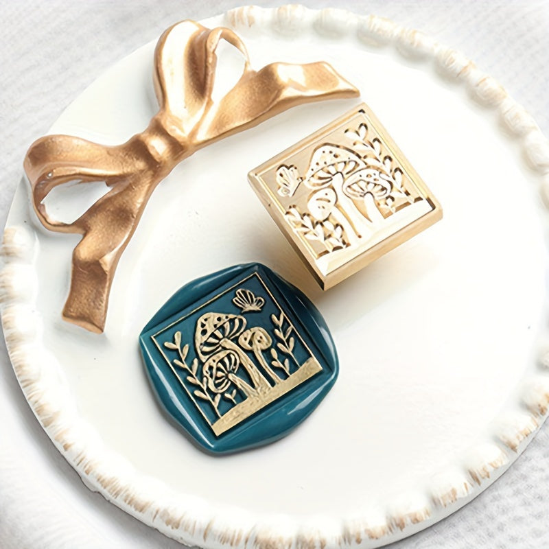 Embossed Fire Paint Seal Stamp Zinc Alloy Seal Stamp Head for Gift Wrapping