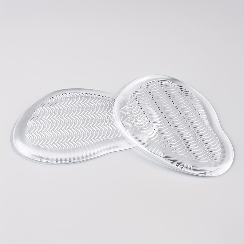Forefoot Insert Cushion Pads Anti Slip Silicone Foot Pain Relief for Women Shoes