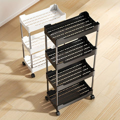 Small Cart Storage Rack Kitchen Floor Bedroom Snacks Mobile Bathroom Storage Rac