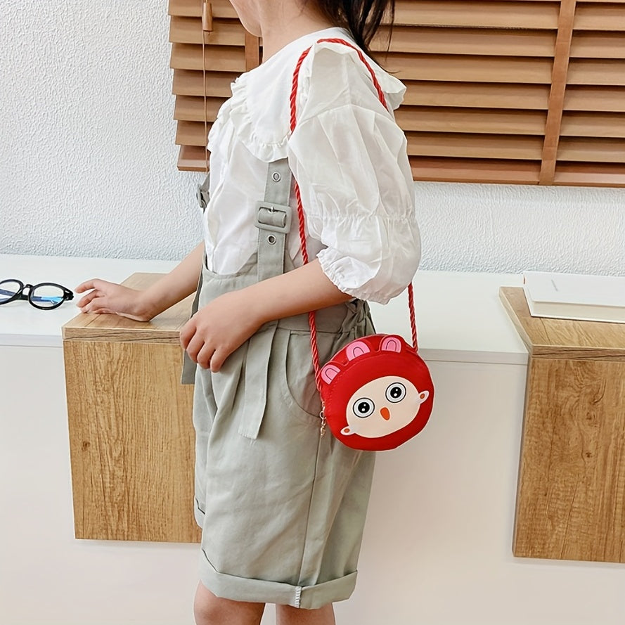 Kids Cartoon Crossbody Bag with Coin Purse
