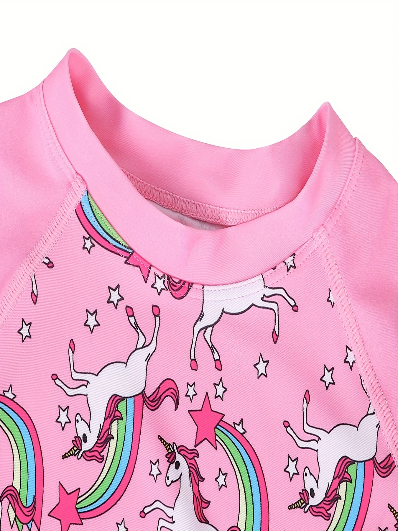 Toddler Girls Unicorn Swimsuit Tankini Set Beach Clothes Bathing Suit