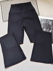 Flare Casual Pants High Stretch Fitness Sports Yoga Bootcut Pants