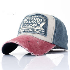 Unisex Sunshade Patchwork Breathable Baseball Cap Outdoor Sport