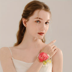 Rose Wrist Corsage for Wedding Bride Bridesmaids