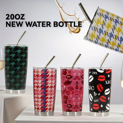 20oz Stainless Steel Printed Insulated Cup for Outdoor Sports