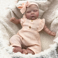 iCradle Anime Themed 19 Inch Reborn Lifelike Doll with Hand Painted Hair