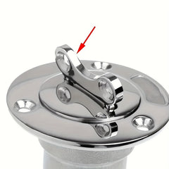 2pcs Boat Gas Cap Key 316 Stainless Steel Marine Boat Gas Replacement Key