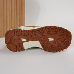 Women's Faux Leather Thick Bottom Skate Shoes Lightweight Sneakers