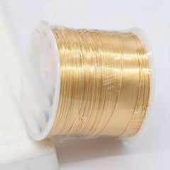 100m 14K Real Plated Copper Wire for Jewelry Making Supplies