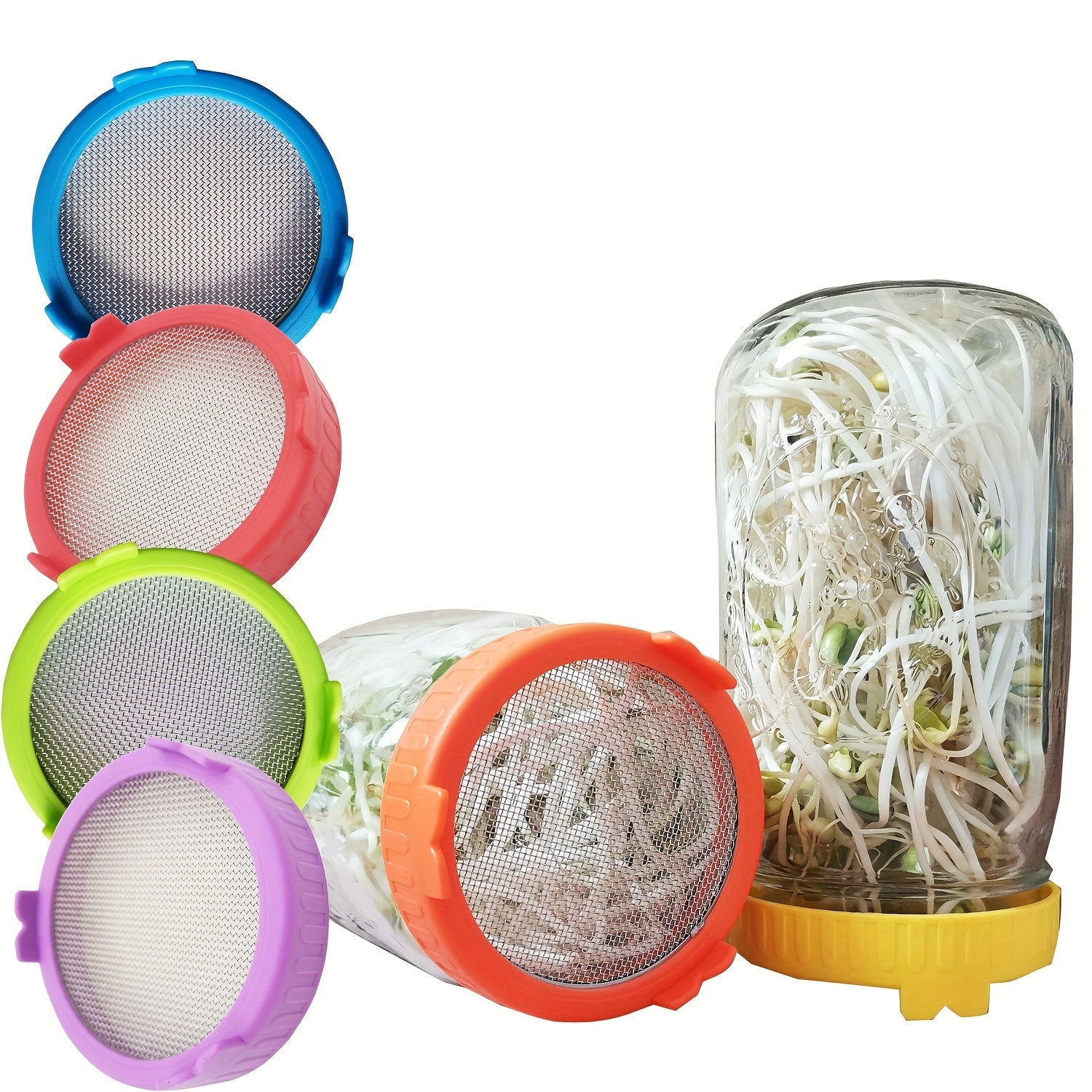 Microgreens Sprouting Kit for Mason Jars