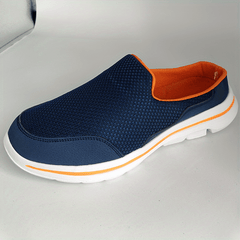 Men's Breathable Mesh Mules Lightweight Non-slip Shoes Dark Grey