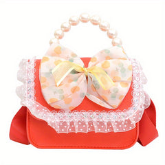 Mini Crossbody Bag Lace Handbag for Girls
