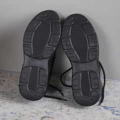 Knitted Mesh Sneakers Breathable Lace Up Running Shoes Women's Footwear