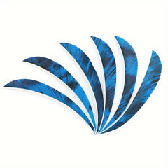 50pcs 4.5 Inch Archery Arrow Fletching Turkey Feather Right/Left Wing DIY