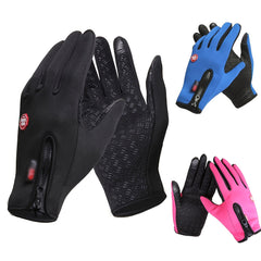 Warm Fleece Cycling Gloves Touch Screen Outdoor Activities