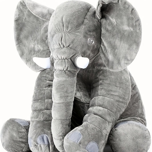 Big Elephant Stuffed Animal Plush Toy 40 64 Cm Size Grey Elephant Toy