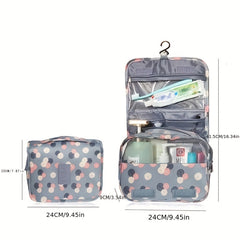Waterproof Hanging Toiletry Bag for Short Trip Cosmetic Storage