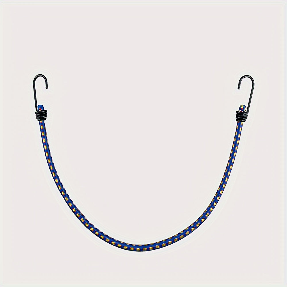 3pcs 8mm Bungee Cords Hooks Heavy Duty Elastic Straps Luggage Camping Tent