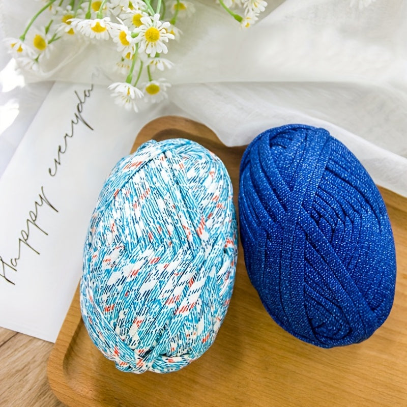 100g Ball Colored Cloth Thread for DIY Cloth Bag Yarn