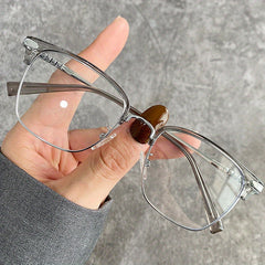 Square Clear Lens Anti Eyestrain Reading Glasses