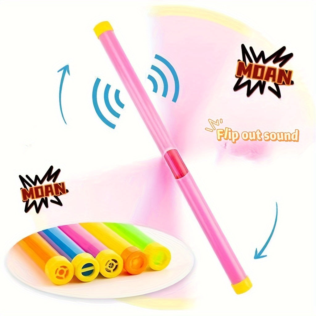Random Screaming Stick Funny Sound Props Plastic Tube Rocking Sound Toys