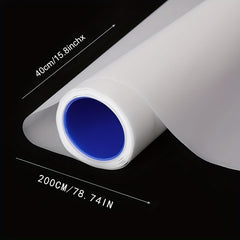 PMMJ Frosted Glass Window Privacy Film Sunshade Tinting Film