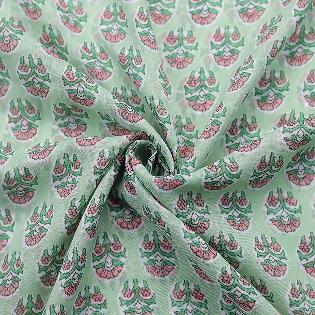 Boho Geometric Printed Scarf Tassel Shawl Vintage Head Wrap Women