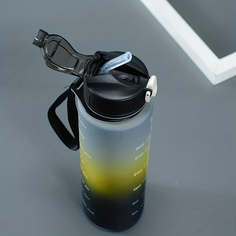 Gradual Water Bottle Set 3 Pieces with Straw for Home and Travel