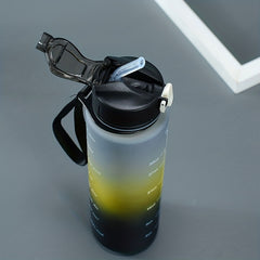 Gradual Water Bottle Set 3 Pieces with Straw for Home and Travel