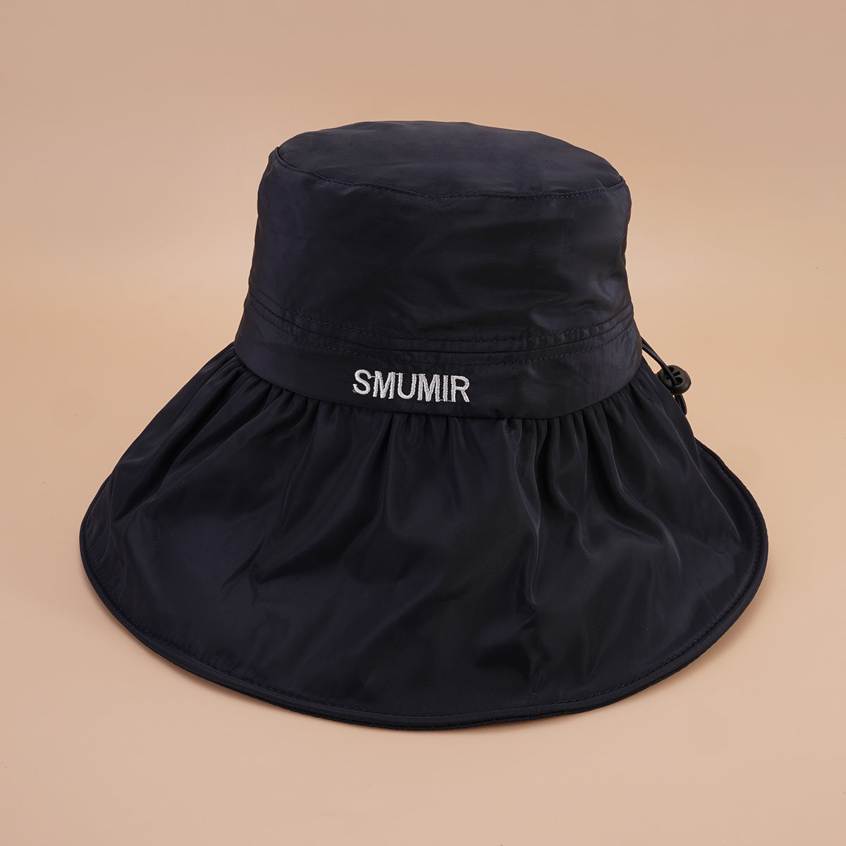 Ruffles Bucket Hat SMUMIR Embroidery Wide Brim Sun Hat