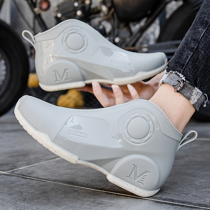 Men's Waterproof Rain Boots for Outdoor Work Fishing Spring Summer