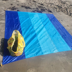 Waterproof Pocket Beach Blanket Portable Mat Camping Picnic